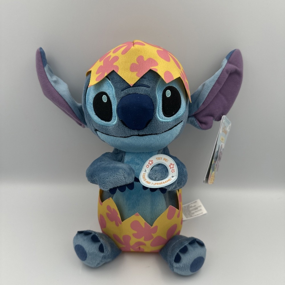 NWT new release 2025 Disney original store Lilo & Stitch Easter Musical Plush